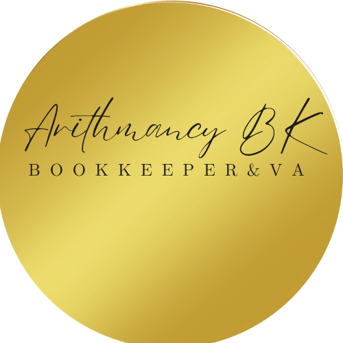 Black and Gold Classy Minimalist Circular Name Logo (14)